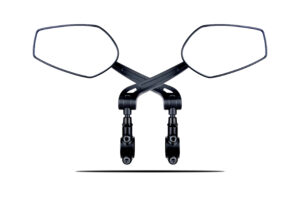 RBSM Sports Bike Mirror Adjustable Bike Rearview Mirror with Large Lens, MTB Bicycle Mirrors for Handlebars