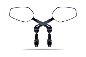 RBSM Sports Bike Mirror Adjustable Bike Rearview Mirror with Large Lens, MTB Bicycle Mirrors for Handlebars