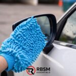 RBSM Essentials Microfiber car wash Mitt 2 Pack, Assorted Colors (Color May Vary), Dual Sided Car Wash & Household Cleaning Mitt